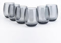 KOXIN-KARLU Classic 18-ounce Acrylic Stemless Wine Glasses, Unbreakable Mixed by KOXIN-KARLU