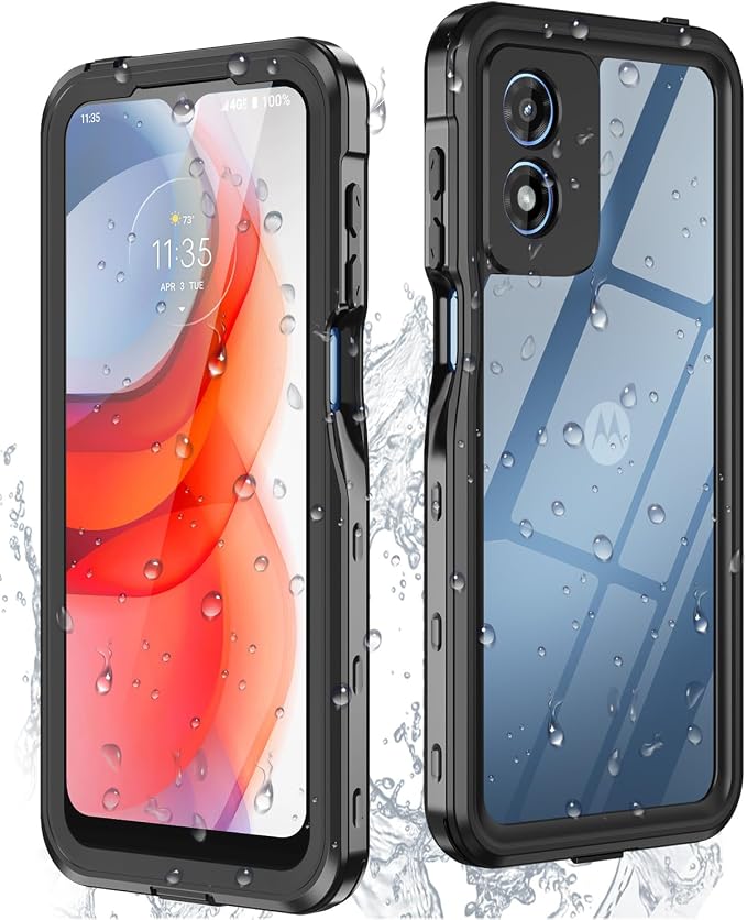 for Motorola Moto G Play 2024 Phone Case Waterproof by Dewfoam