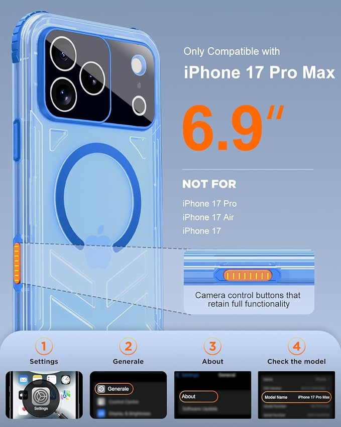 for iPhone 17 Pro Max Waterproof Case - Image 2
