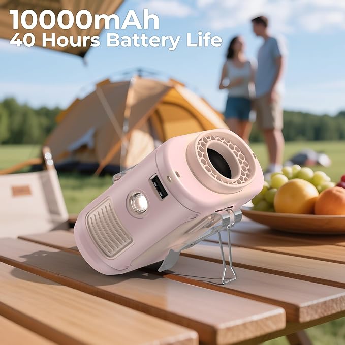 AMACOOL Portable Waist Fan Clip On, Father's Day Gifts - Image 3