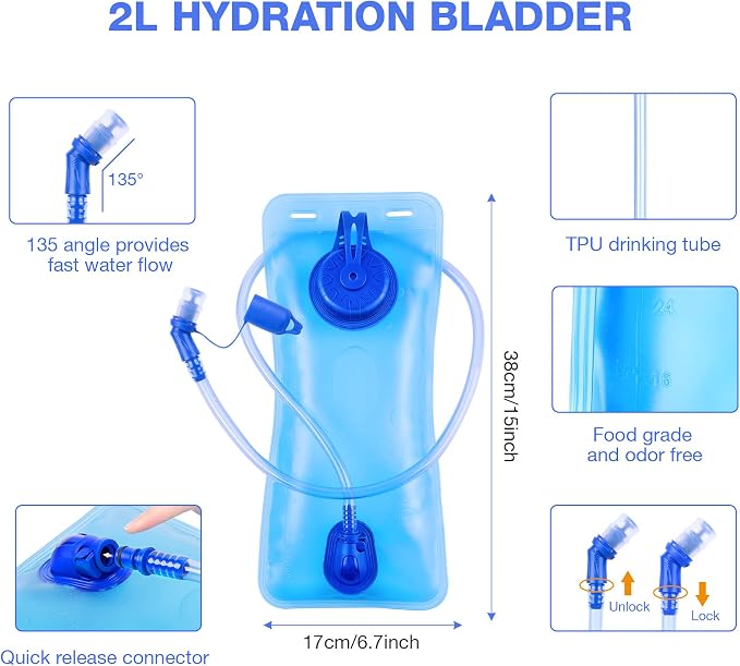 KUYOU Running Hydration Vest - Image 6