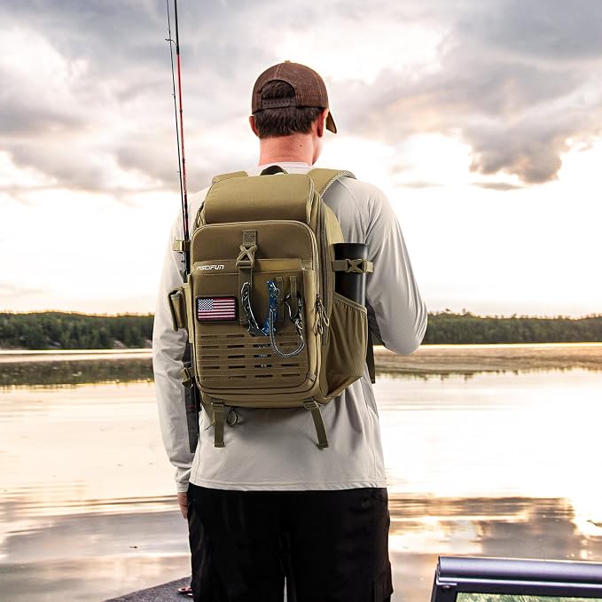 Piscifun Fishing Tackle Backpack - Image 2