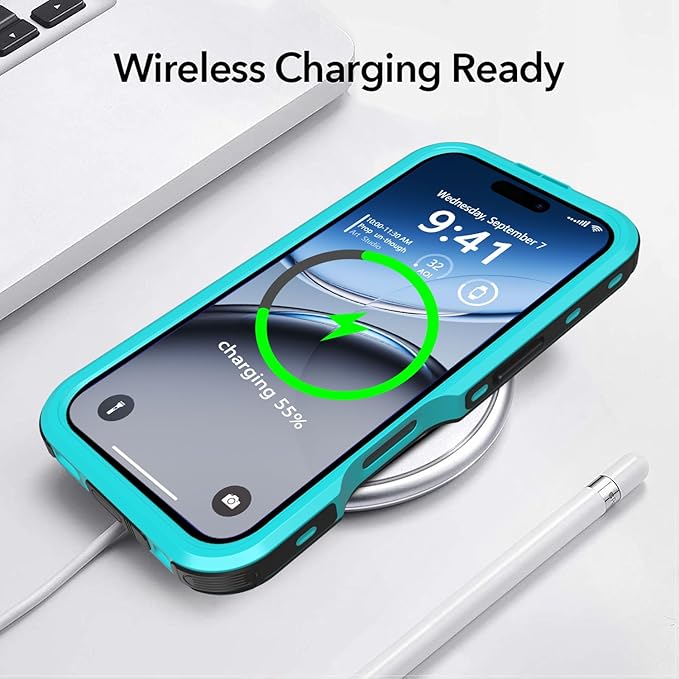 for iPhone 16 Pro Max Case Waterproof, Full-Body Hard Case Built-in - Image 7