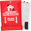 Signature Series Fire Blanket, Flame Suppression Fiberglass Blanket by CertifiedBrands