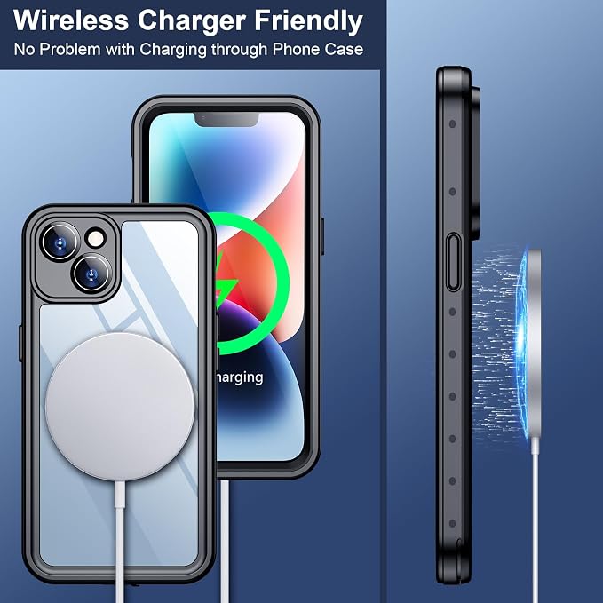 SPIDERCASE for iPhone 14 Case Waterproof, Built-in Lens & Screen Protector - Image 6