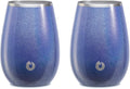 SNOWFOX Premium Vacuum Insulated Stainless Steel Classic White Wine Glass by Snowfox