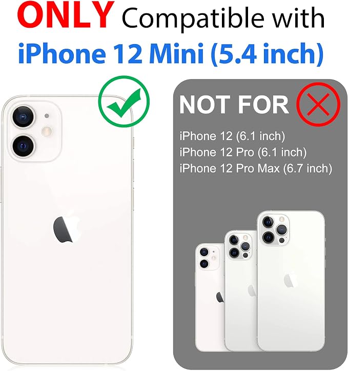 SPORTLINK for iPhone 12 Mini Waterproof Case, Full Body Shockproof Dustproof - Image 2