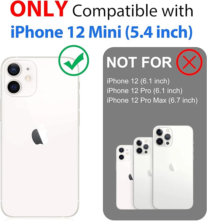 SPORTLINK for iPhone 12 Mini Waterproof Case, Full Body Shockproof Dustproof - Image 2