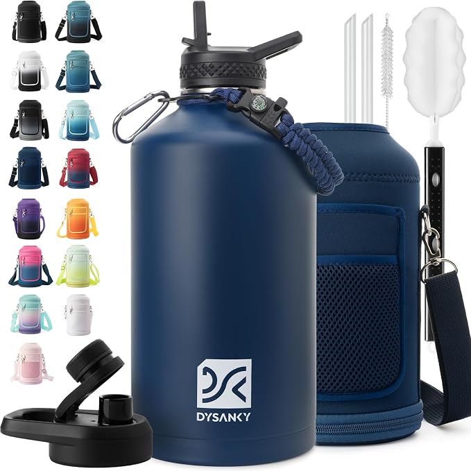 DYSANKY 1 Gallon Water Bottle Insulated | Thickened Stainless Steel Vacuum by DYSANKY