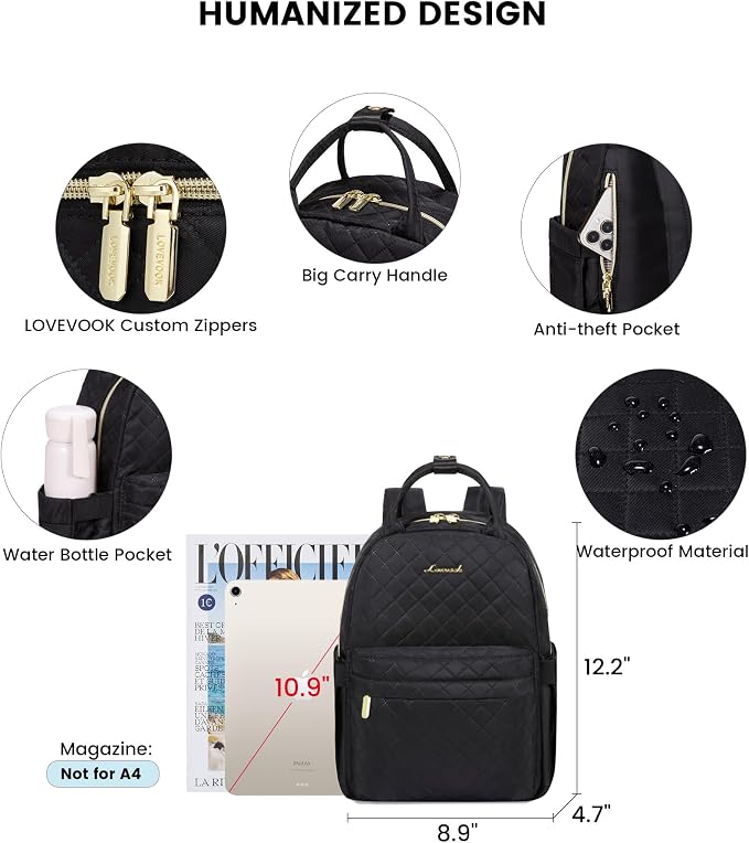 LOVEVOOK Mini Backpack Purse for Women, Cute Small Fashion Daypack, Light Weight - Image 4