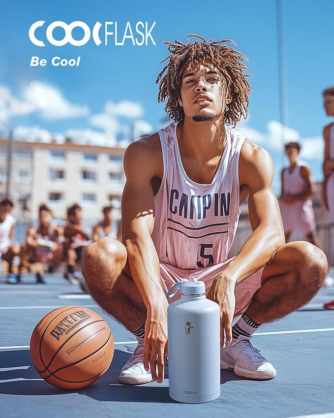 Coolflask 128 oz Gallon Water Bottle Insulated - Image 6