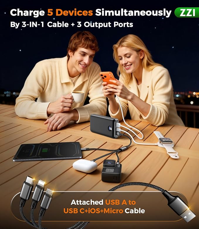 Portable Charger Power Bank, 60000mAh Battery Pack - Image 5
