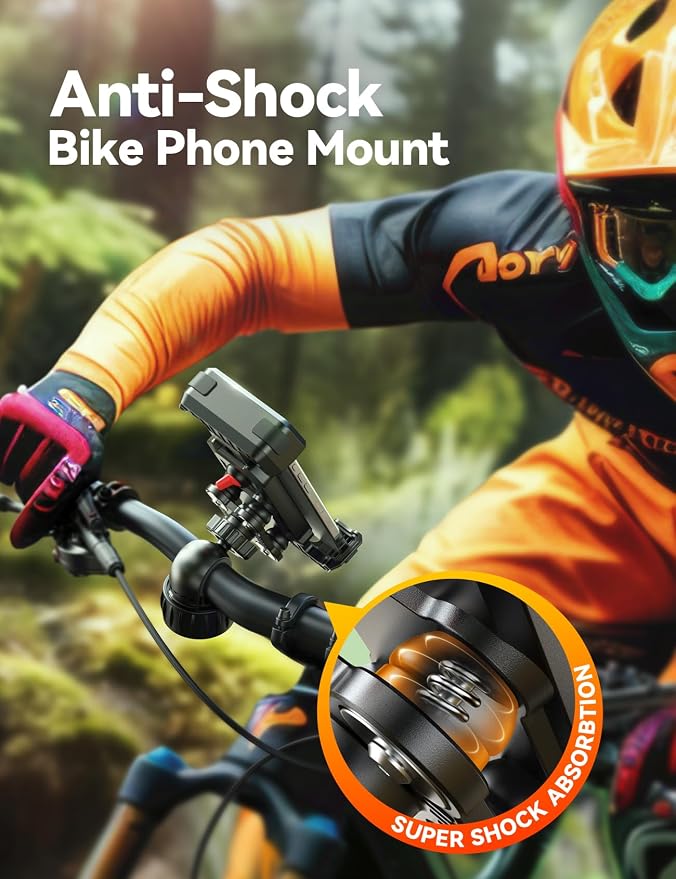 JOYROOM Anti-Shake Bike Phone Holder - Image 8