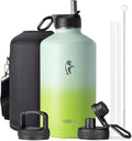 Coolflask 128 oz Gallon Water Bottle Insulated by Coolflask