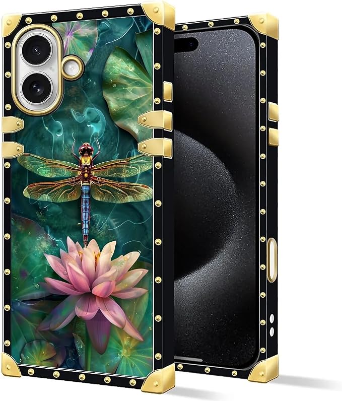 for iPhone 17 Case Luxury Golden Decoration - Image 2