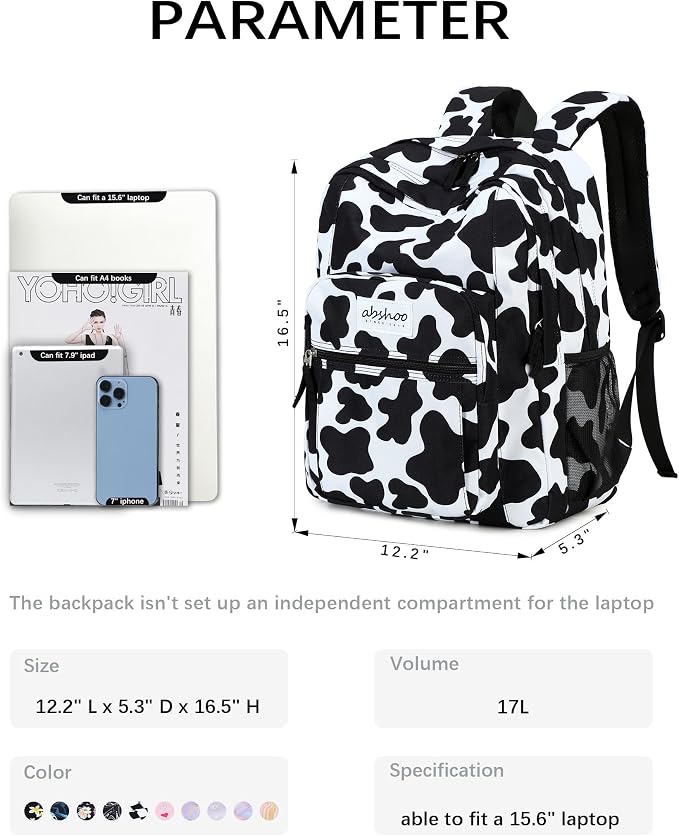 abshoo Classical Basic Travel Backpack - Image 5