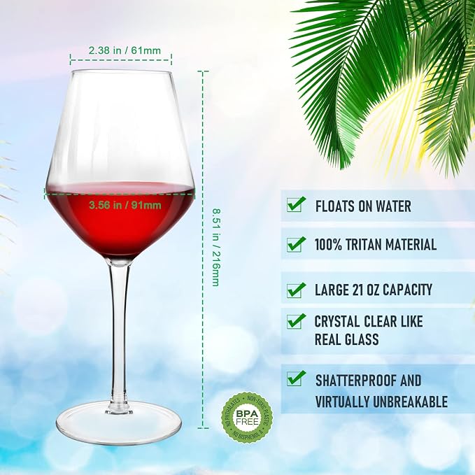 Floating Wine Glasses for Pool - Image 6