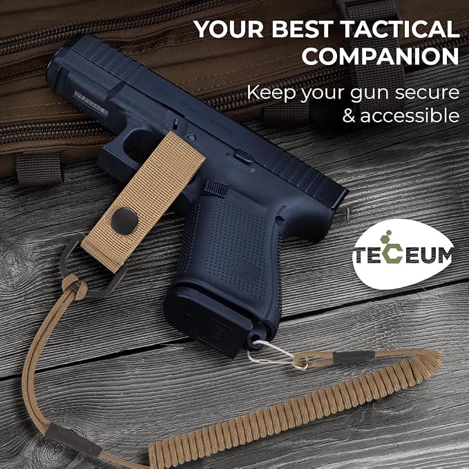 TECEUM Tactical Pistol Lanyard – 3+ Colors – Equipment Accessories - Image 9