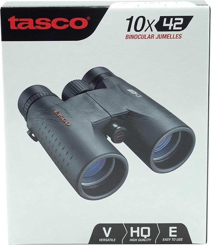 Tasco ES10X42 Essentials Binoculars, Roof Prism Mc - Image 8