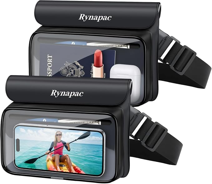 IPX8 Waterproof Fanny Pack, Waist Bag by Rynapac