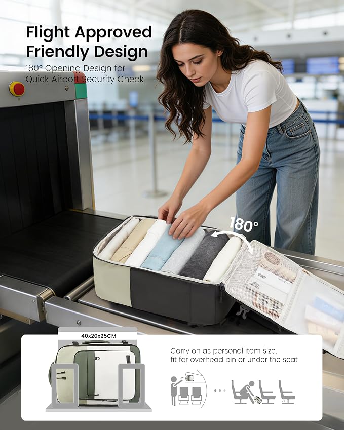 LOVEVOOK Travel Backpack for Women & Men, 40L Large Airline Approved Carry on - Image 5