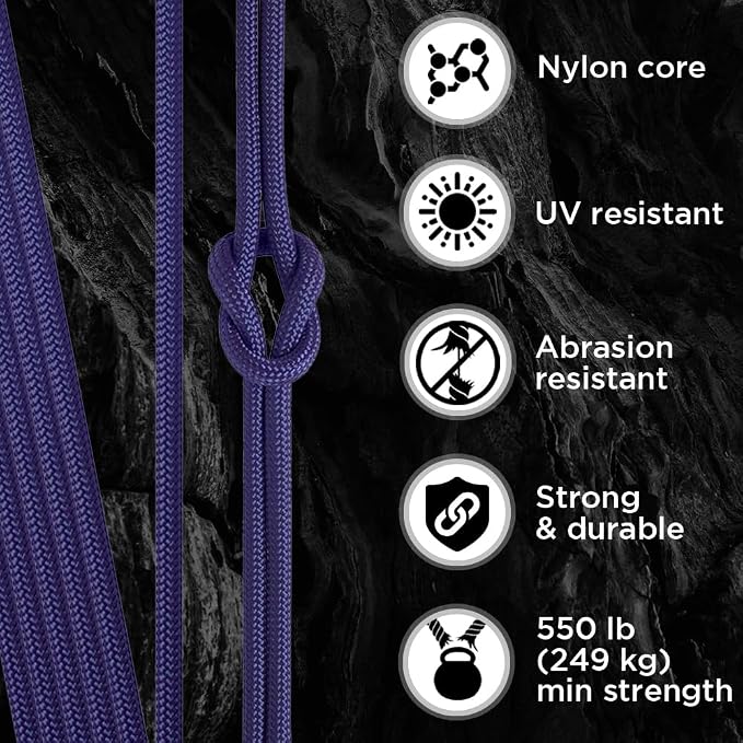 TECEUM Reflective Paracord Rope 1000 – 1000ft/200ft/100ft/50ft – 40+ Colors – - Image 3