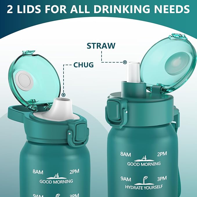 SLUXKE 32oz Insulated Water Bottle - Image 2