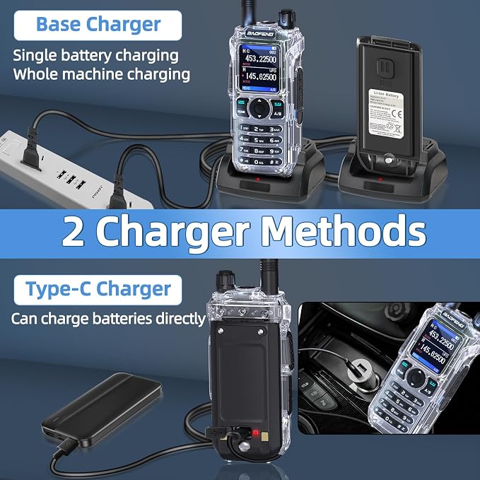 Baofeng Radio Handheld Ham Radios Long Range - Image 4