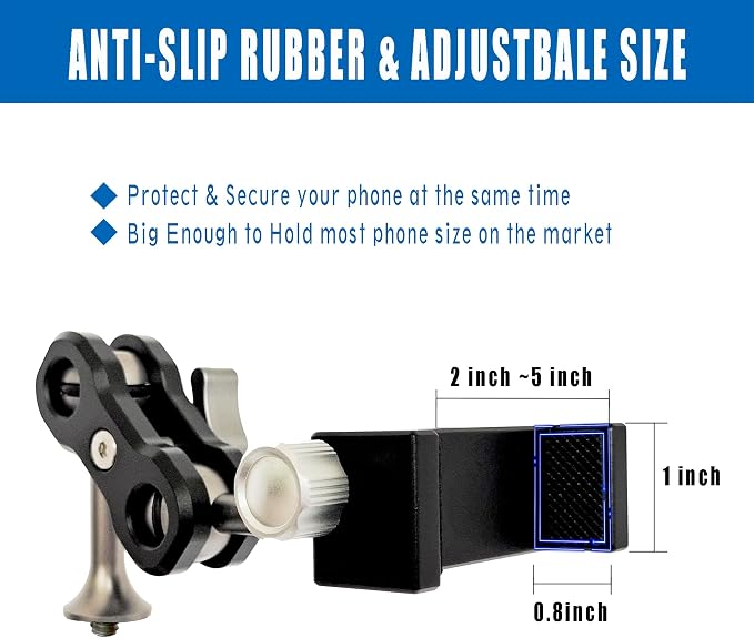 AUSCAMOTEK Aluminum Phone Mount - Image 5