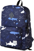 VASCHY Backpack for School, Lightweight Water Resistant Bookbag Casual Daypack by Vaschy