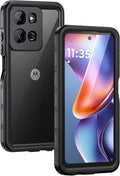 Lanhiem for Moto G 5G 2025 Case, IP68 Waterproof Dustproof Shockproof Case by LanhiemHome
