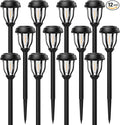 DERAYSION 12 Pack Solar Lights Outdoor, Solar Pathway Lights Auto On/Off by DERAYSIONSolarLighting