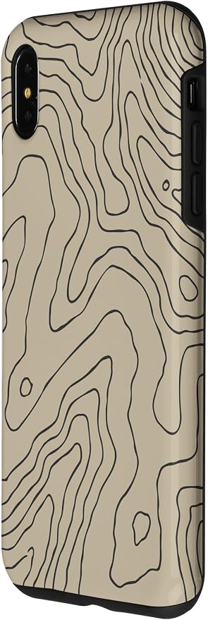 Coyote Country Guide Lines Topographical Contour Map Case - Image 2