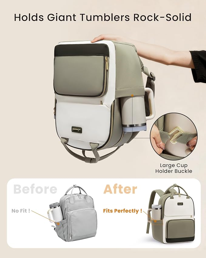 LOVEVOOK Laptop Backpack for Women - Image 2