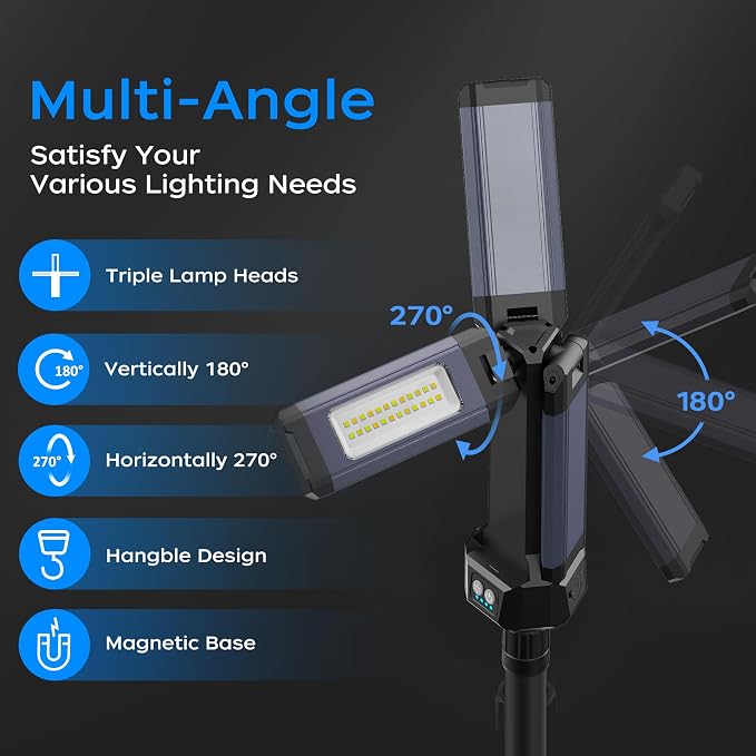 Rechargeable LED Work Light - Image 4