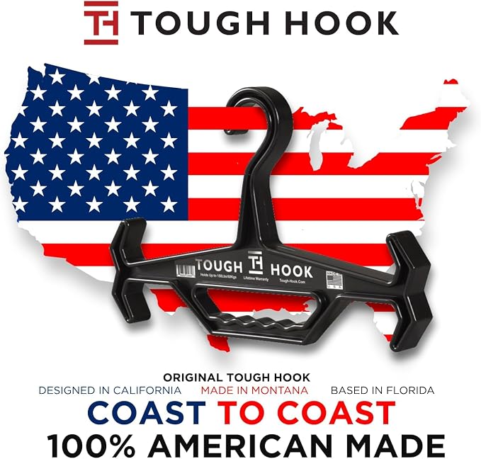 Tough Hook Original Heavy Duty Hangers – The Superhero of Hangers USA-Made - Image 7