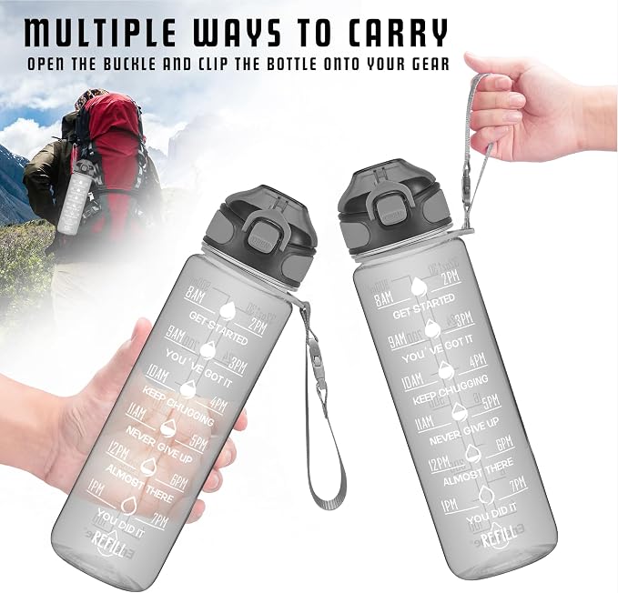 Enerbone 32 oz Water Bottle - Image 6