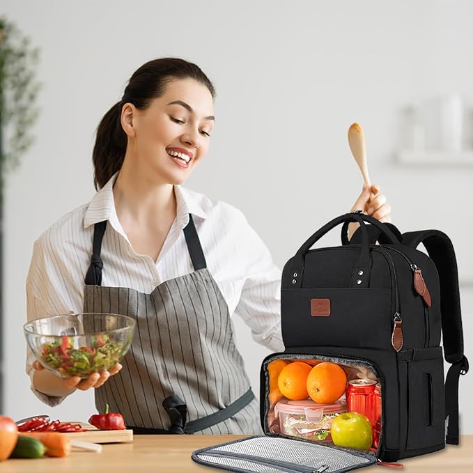 MATEIN 17 Inches Lunch Backpack, Extra Large Lunch Box - Image 7