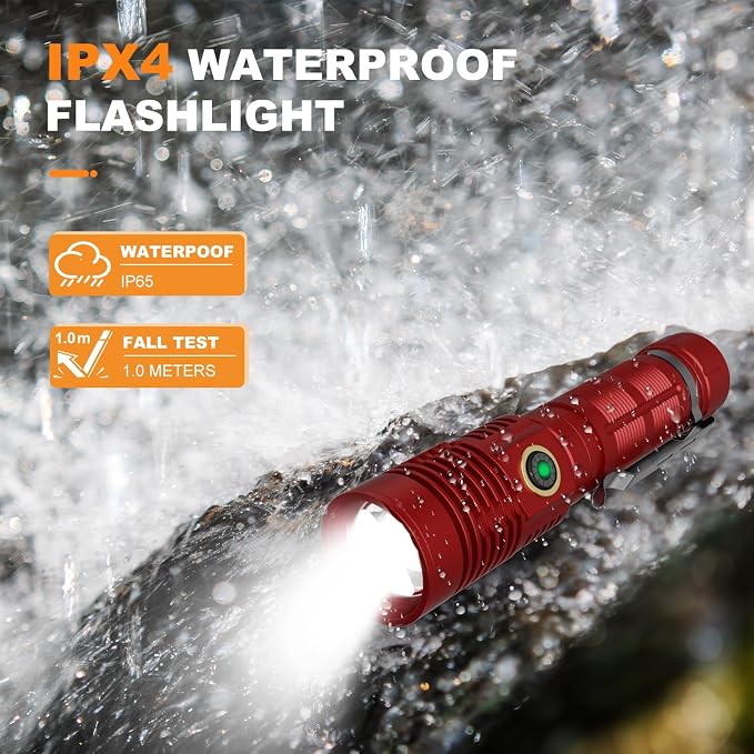 Hoxida Small Tactical Flashlights High Lumens - Image 7
