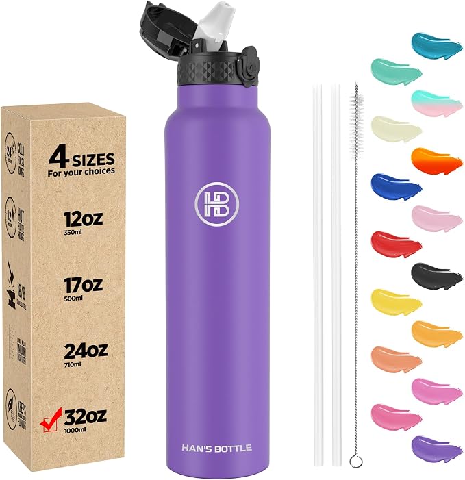 han's bottle Sports Water Bottle - 32 Oz by han%27s+bottle