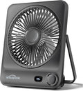 WHATOOK Large Travel Desk Fan: 10000mAh Battery 40 Hours Runtime Silent by FashionCaring-MakeitYours