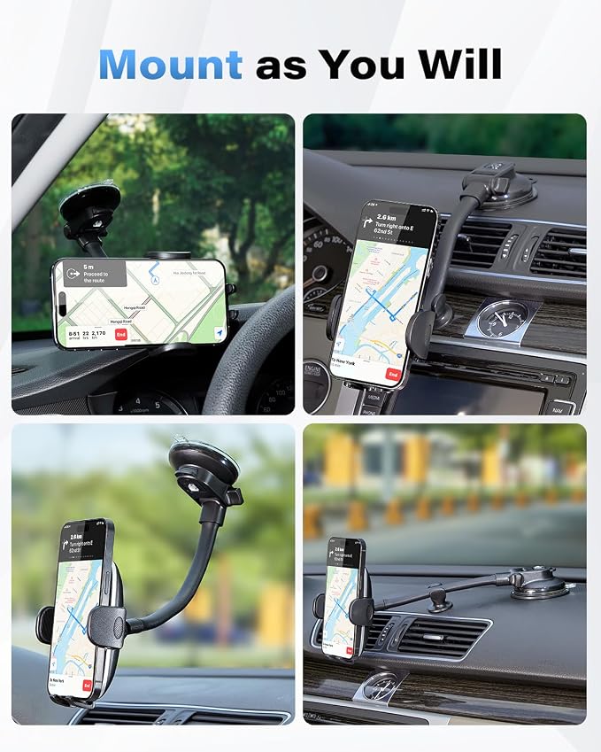 1Zero Solid Car Truck Phone Mount Holder - Image 5