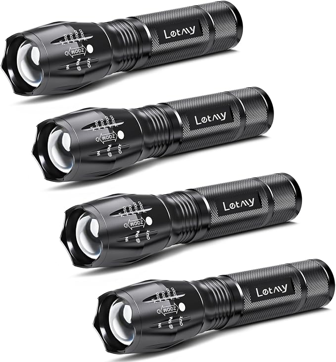 LETMY LED Tactical Flashlight S2000 by Letmy
