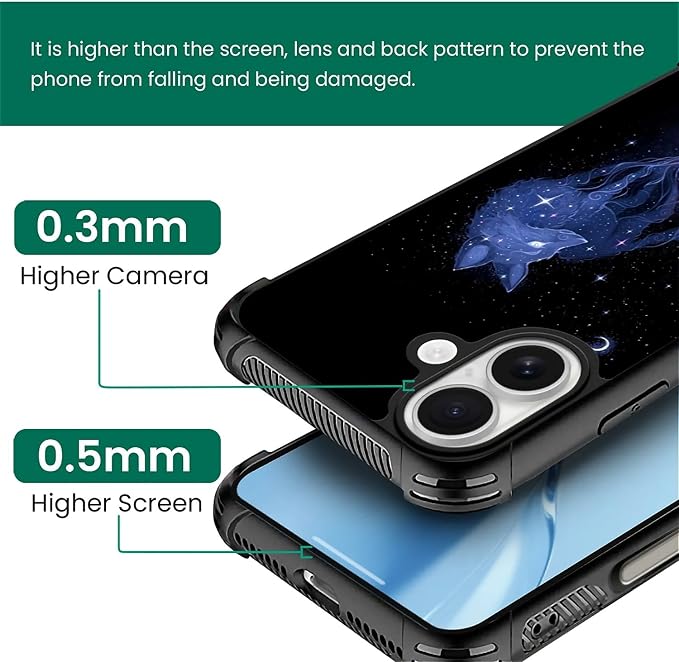 for iPhone 17 Case, for MagSafe Graphic Design for Girl Boy Soft Silicone Hard - Image 2