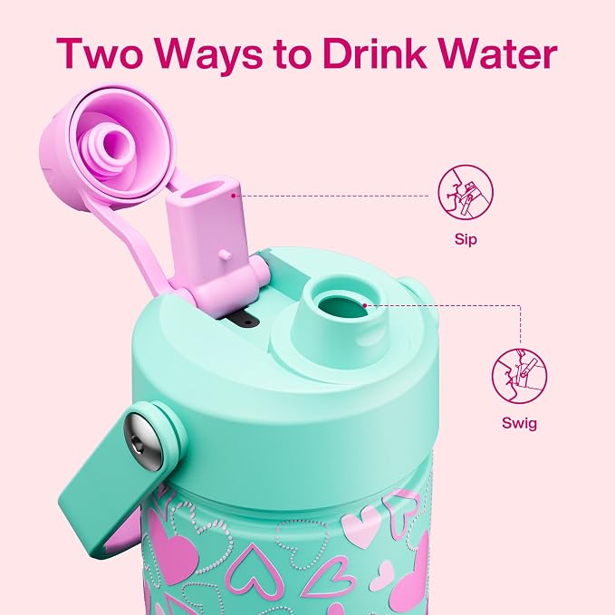 ENCOOL Valentine's Day Insulated Water Bottle - Image 3