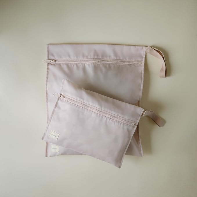 mushie Water Resistant Wet Bags | Large & Small Reusable Storage Bag - Image 2
