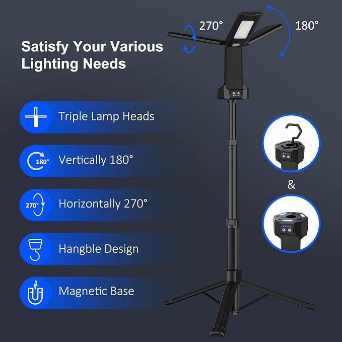 Rechargeable LED Work Light - Image 4
