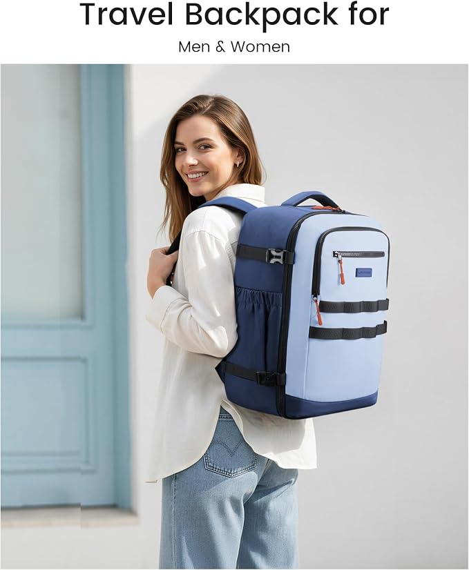 LOVEVOOK 40L Travel Backpack for Women & Men, TSA Approved Carry On Backpack - Image 2