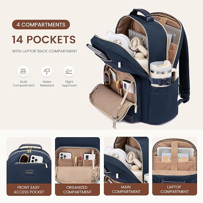LOVEVOOK Laptop Backpack for Women - Image 3