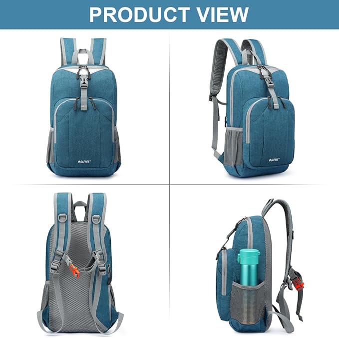 G4Free Mini 10L Hiking Daypack Small Hiking Backpack Cycling Compact Shoulder - Image 4